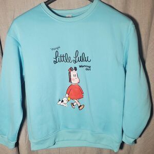 Lulu Women's Blue Sweatshirt